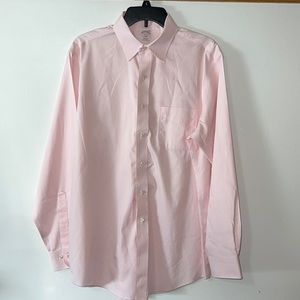 Brooks Brothers 346 Pink Button Down Shirt
